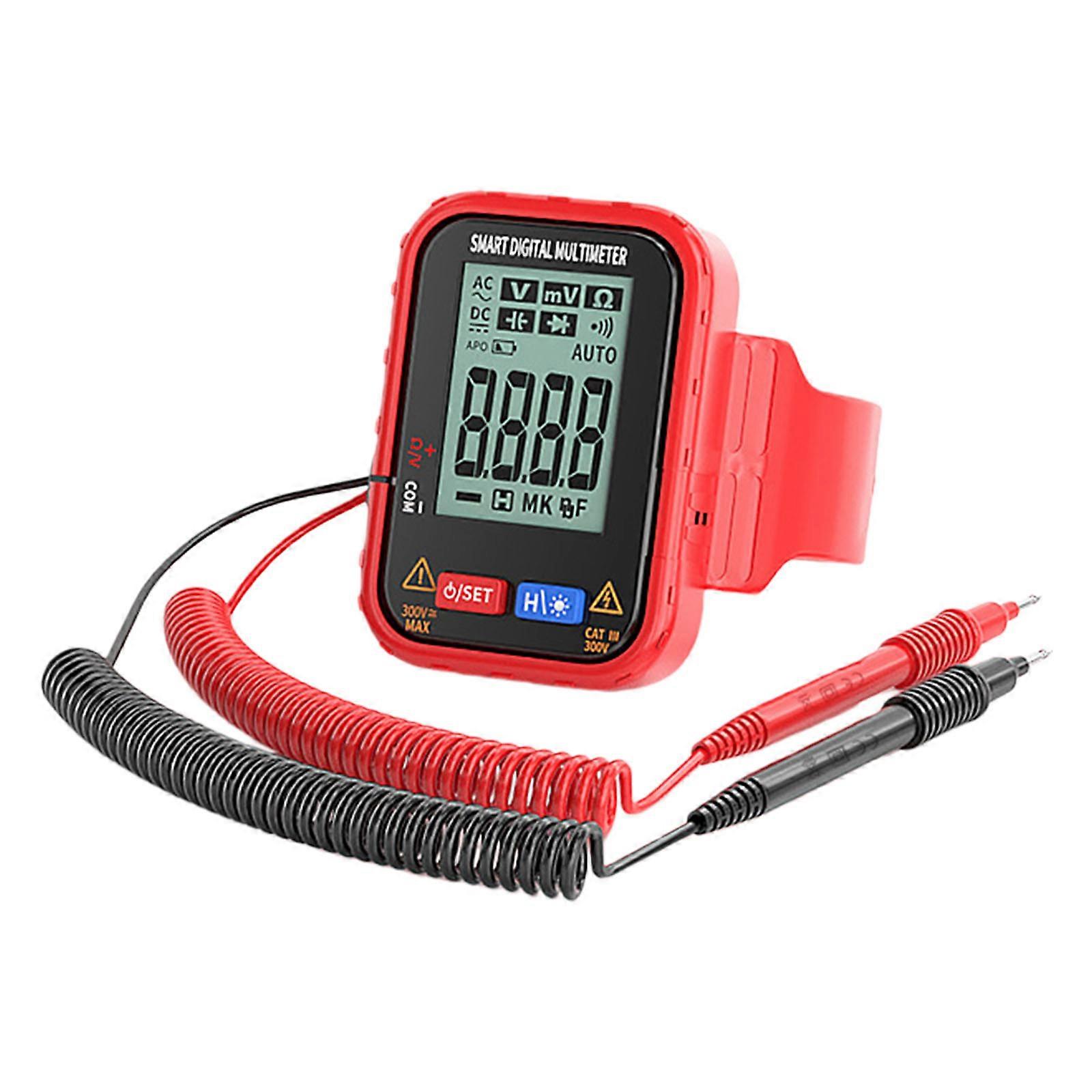 Professional Multimeter Featuring Backlit Display And Rapid Type C Charging For Maintenance Applications Multicolor