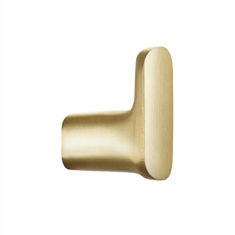 Chrome Robe Hook Wall Mounted Durable Brass Single Coat Hook for Bathroom Bedroom Entryway