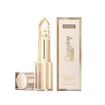 Lápiz labial resistente a la transferencia, brillo labial brillante con cambio de color cálido para mujeres
