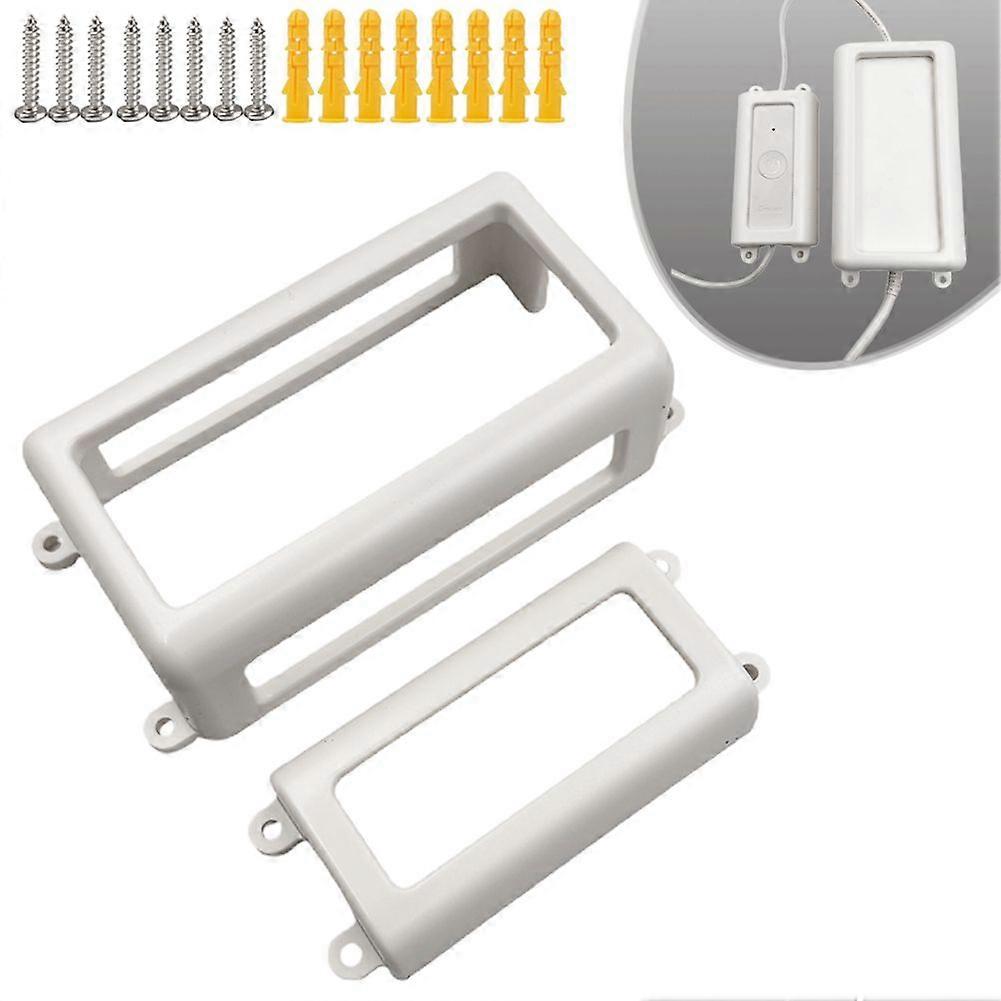 Fit for Govee H705 / H706 Light Controller Bracket & Power Bracket Set, Power Adapter & Controller Box Mount Set