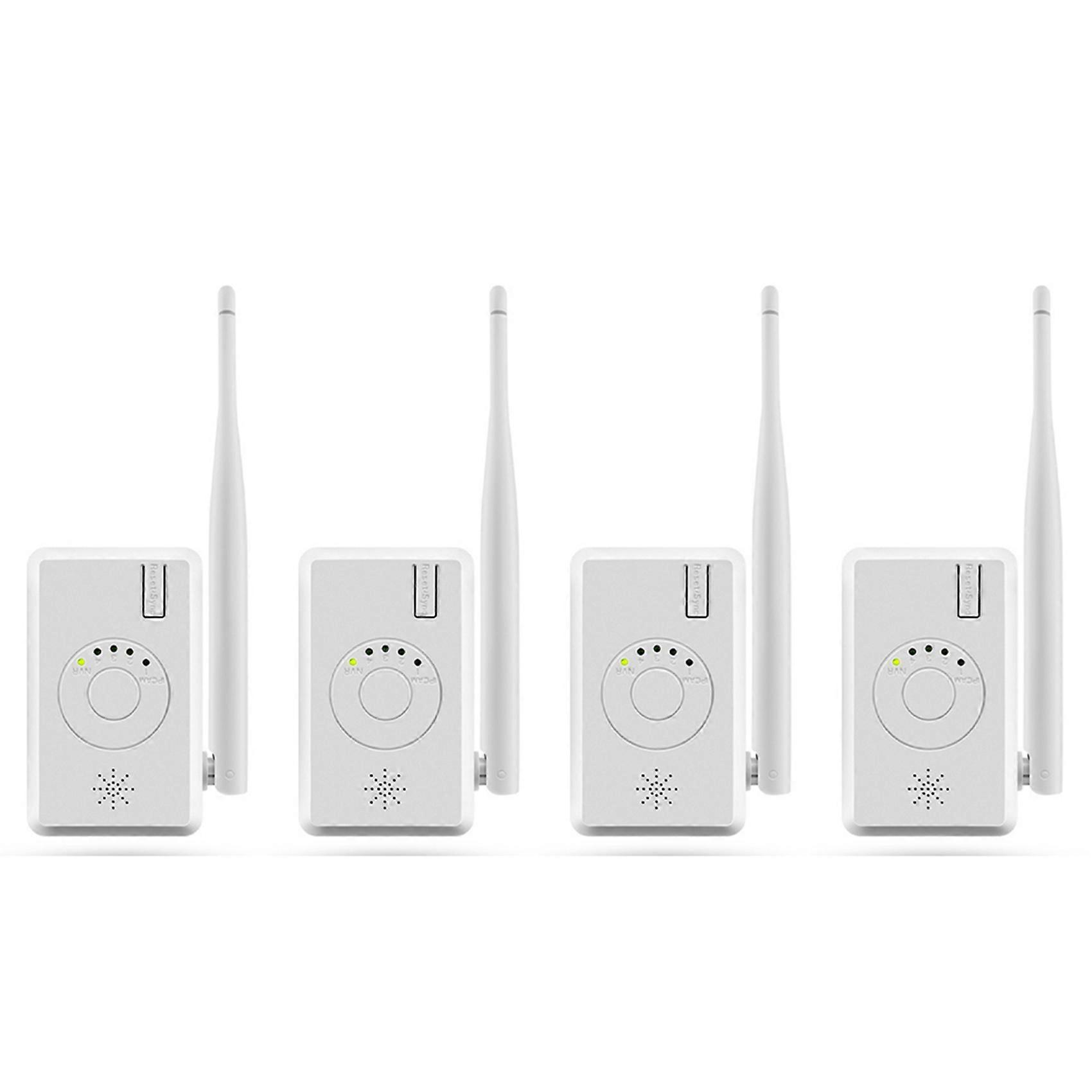 4X Repeater IPC Router WIFI Range Extender for Wireless Security Camera System Kit NVR Enhanced Transmission EU Plug
