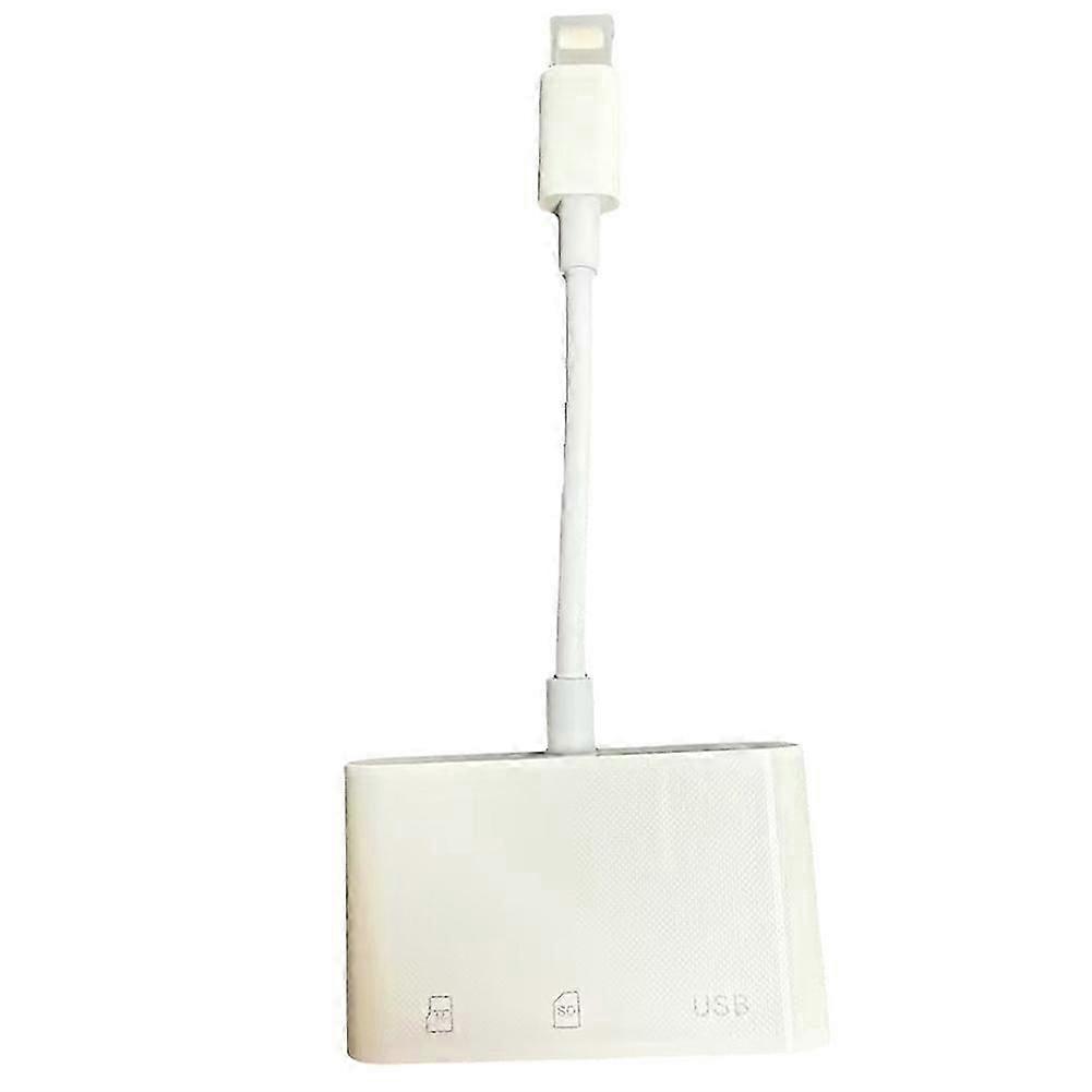 SD Card Reader Memory Card Reader with USB Camera Adapter Plug and Play Trail Game Camera SD Card Viewer