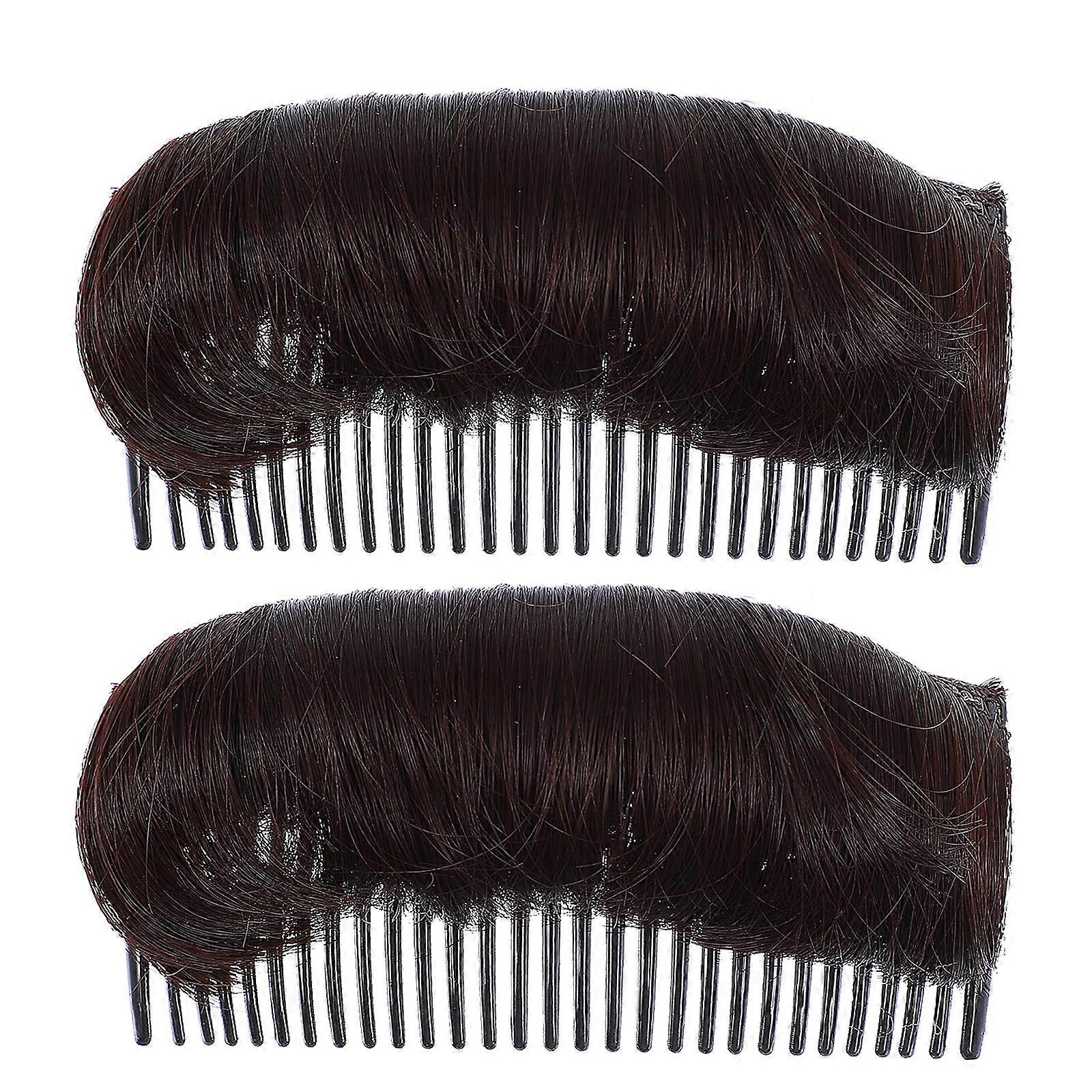 Style Hair Styling Insert Comb For Daily Use 4.3X2X1.4in Heightening Function 2Pcs