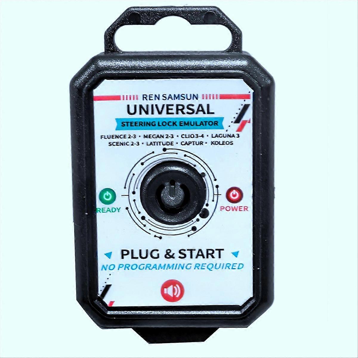 For RENAULIT ELV LOCK Universal Steering Lock Emulator Simulator ESL ELV Plug and Start with Lock So