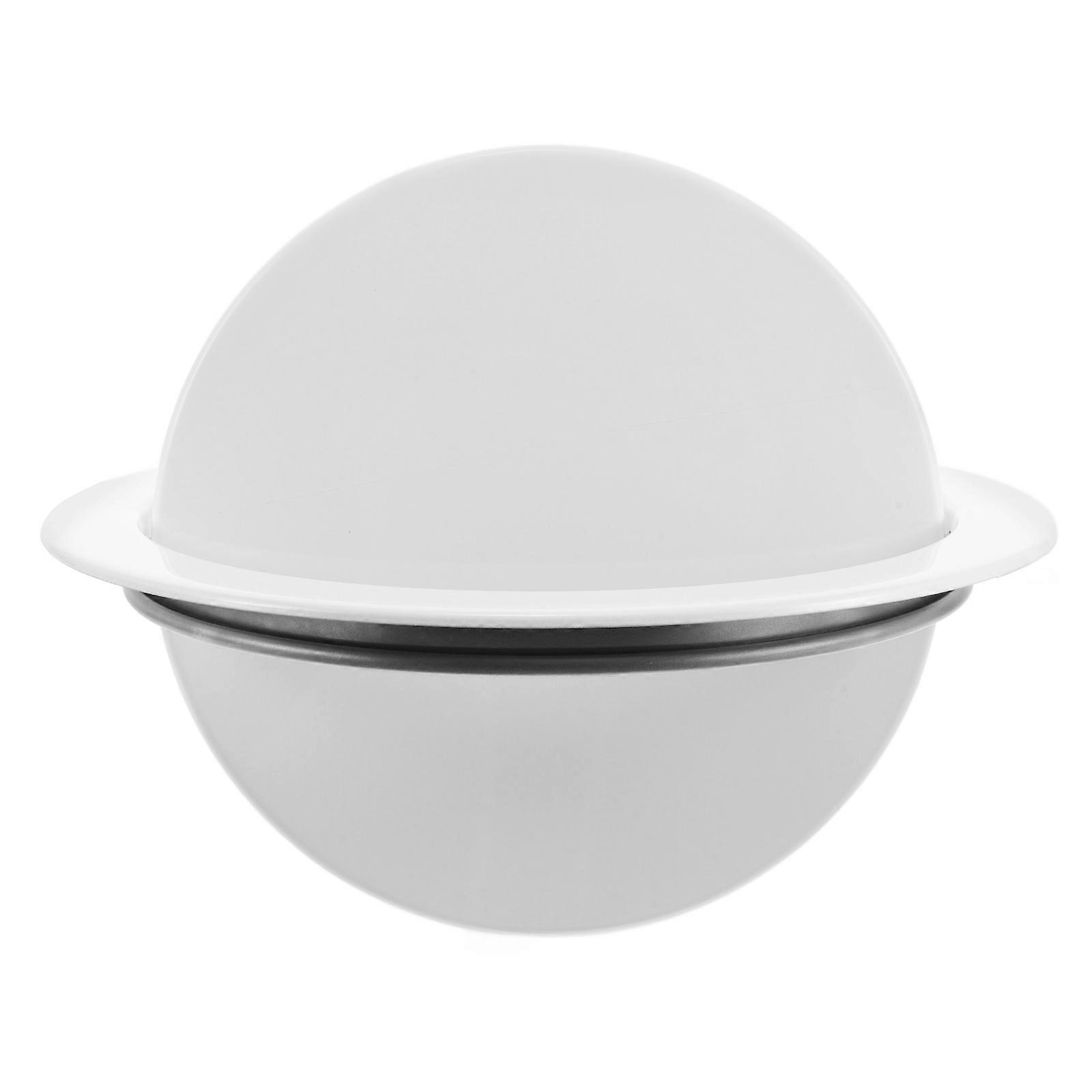 Stainless Steel Trash Can Lid with Swing Flap Function 3Pcs Pack