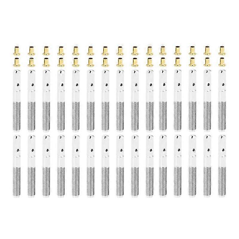 30Pcs Tuning Pin Nails with Brass Rivets Set