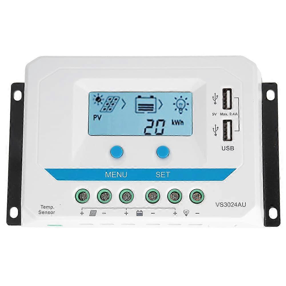 VS1024AU10A Solar Charge Controller 10A Quick Charging LCD Display for Street Light System