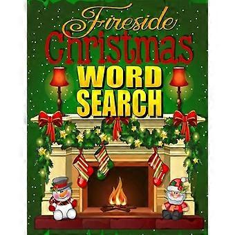 Weihnachtliches Wortsuchrätsel am Kamin: Einfaches Rätselbuch in Großdruck für Erwachsene und Kinder: Plus 30 weihnachtliche Malvorlagen zum Entspannen: Tolles Weihnachtsgeschenk