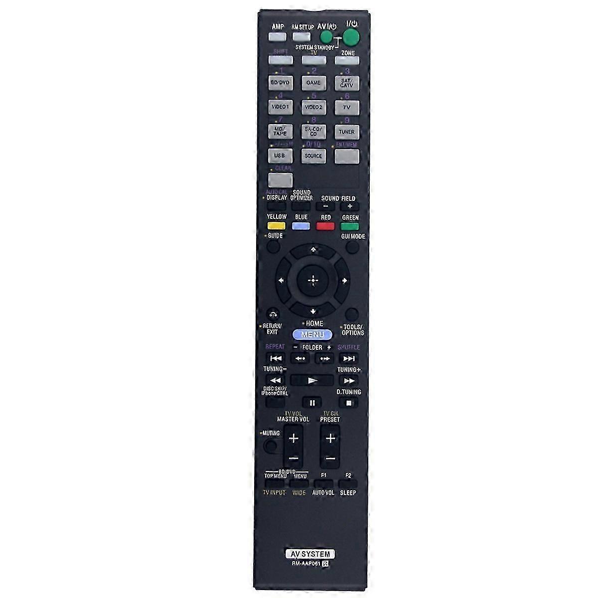 Replace Remote Control RM-AAP061 for Audio AV SYSTEM RM-AAP061 Remote Control