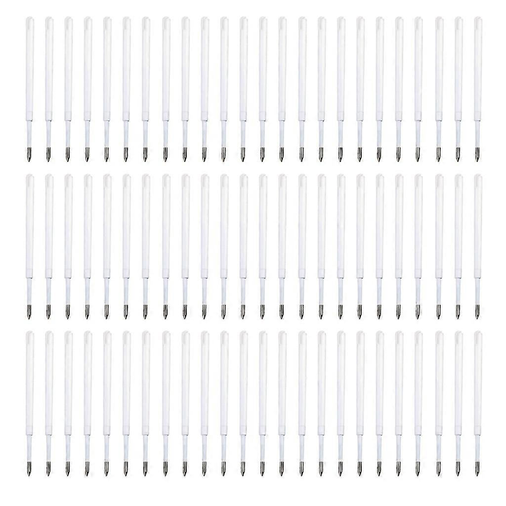 100Pcs Replaceable Ballpoint Pen Refills for Retractable Ballpoint Pen, 1.0mm, Smooth to Write,Quick Drying for Office