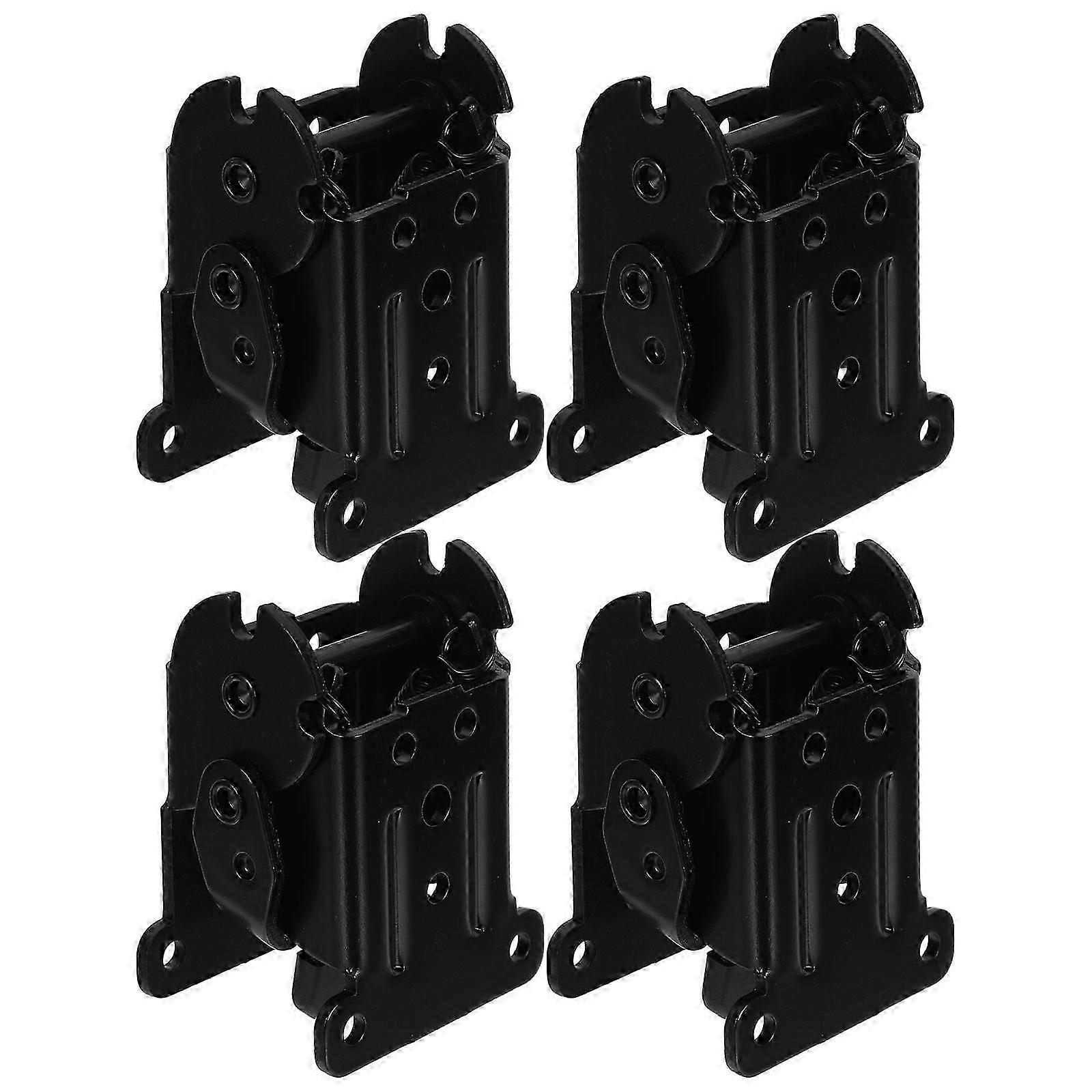 4PCS Folding Bracket Locking Hinges with 90 180 Degree Locking Self Locking for DIY Foldable Work Ta