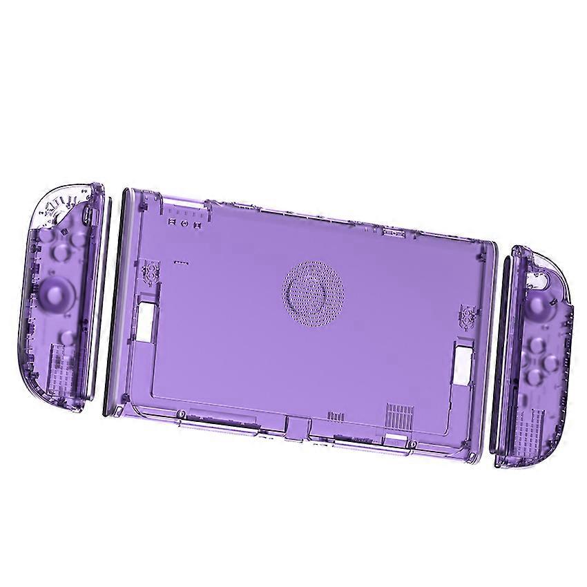 Handheld Replacement Protective Case Accessories for Switch2 Transparent Purple