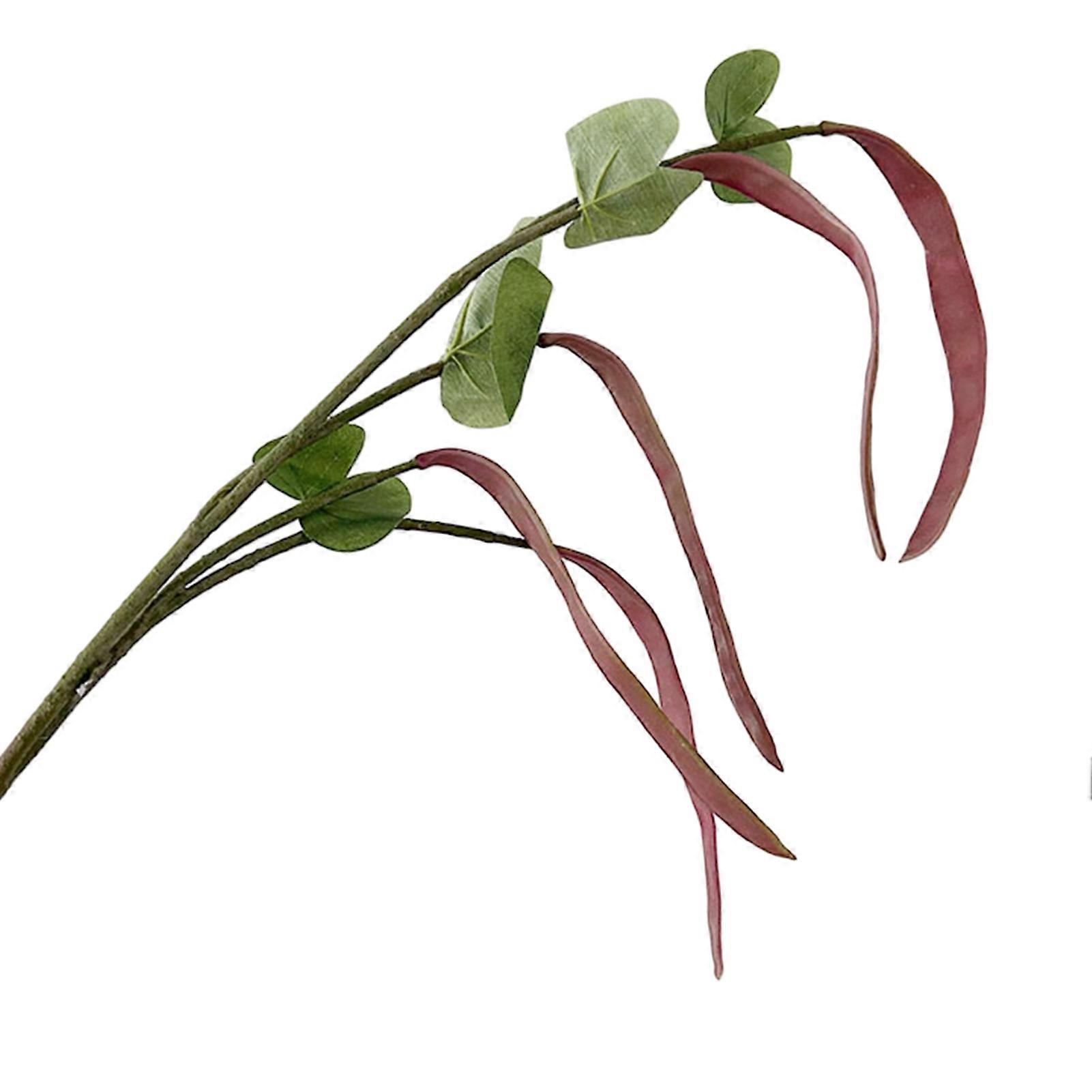 Realistic Hyacinth Bean Artificial Vegatable Space Saving Organizer fo