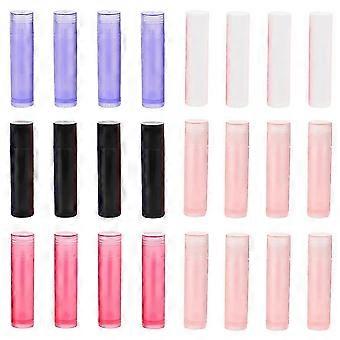 prodef 40 Stück durchsichtige Lippenbalsam- und Lipgloss-Tuben, Lippenbalsambehälter, Lipgloss-Halter, Chapstick-Tuben, DIY-Lippenstift-Tuben, gute Qualität