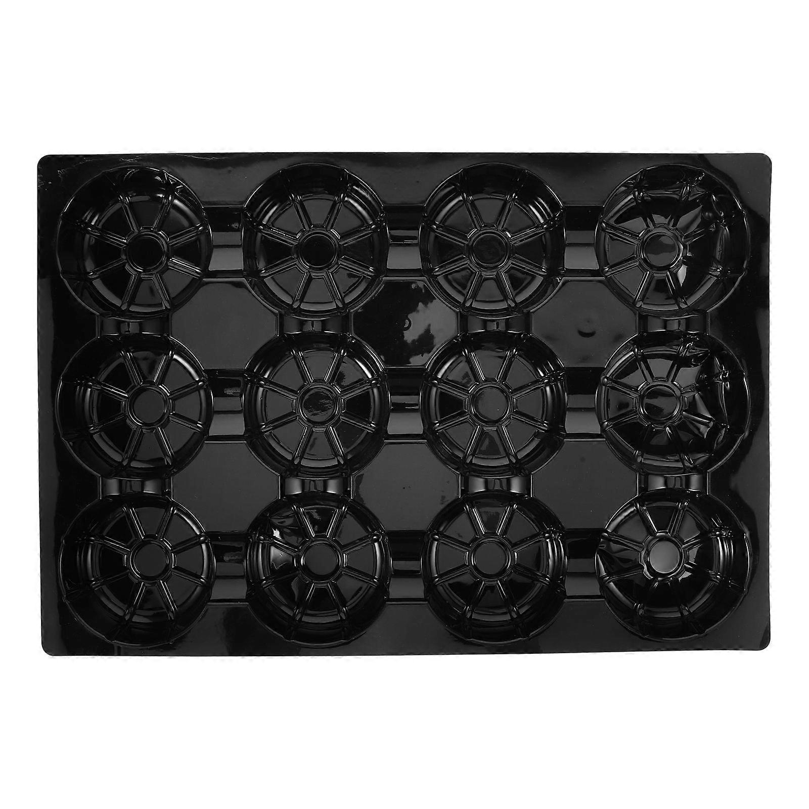 Fruit Display Tray Fruit Holder for Store Use Plastic Material 12 Hole