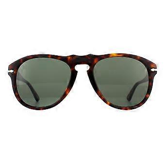 Okulary przeciwsłoneczne Persol 649 24/31 Havana Green 54mm