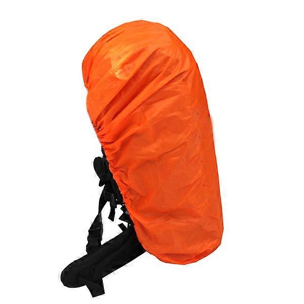 Housse imperméable orange pour sacs à dos
