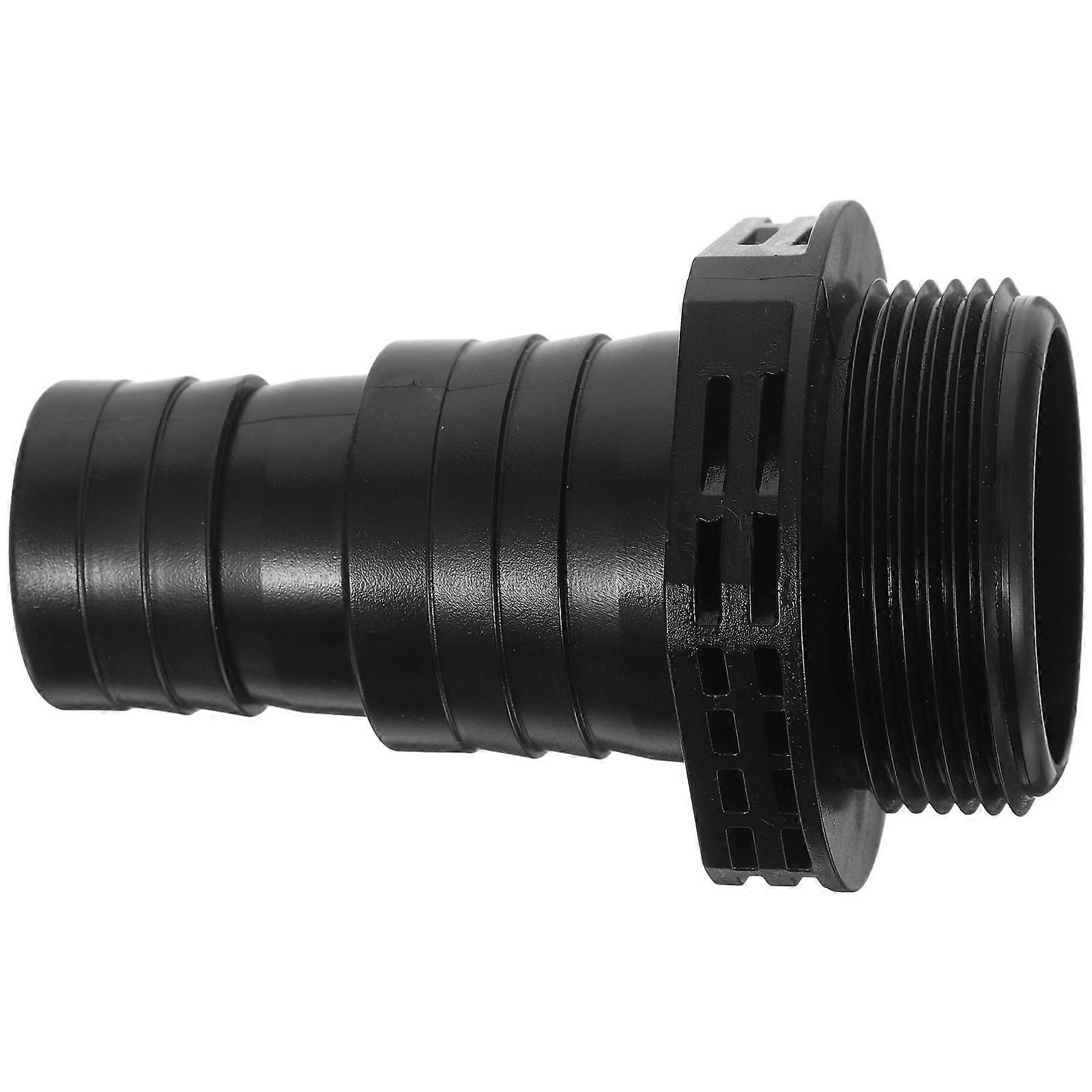Pool Filter Hose Adapter for Pump Connection Replacement Black ABS