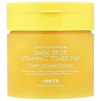 OOTD, tampone tonico alla vitamina C per macchie scure, 120 ml