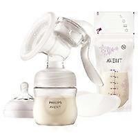 Manual breast pump with accessories 5 units