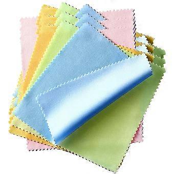 100pcs Glasses Wipes Eyeglasses Cleaning Cloths Glass Cleaning Cloths Jewelry Small Wipe Cloths
