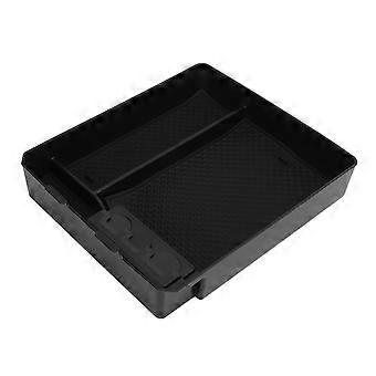 Center Console Organizer ABS Black Armrest Storage Box Replacement for Prado 2010?2019