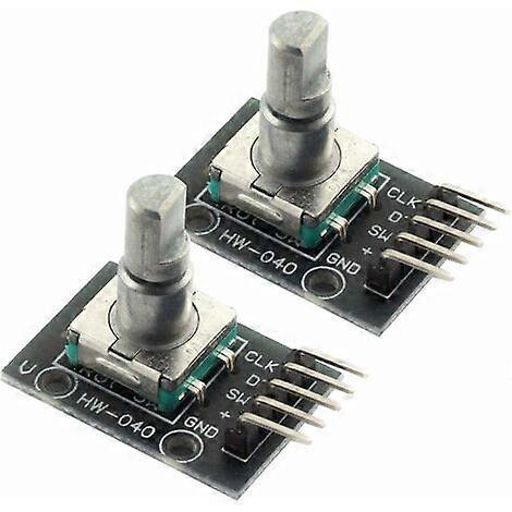 2pcs 360 Degree Rotary Encoder Module for Sensor Switch Development Board Compatible