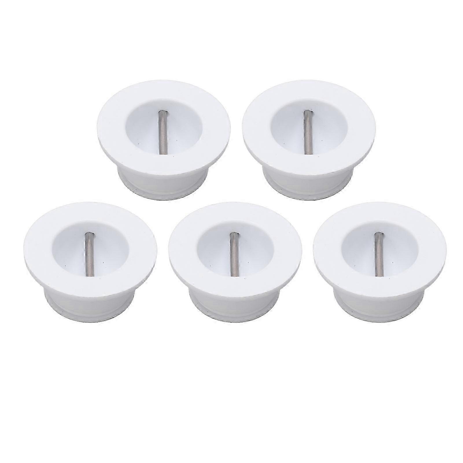 5pcs Surf Leash Plug Replacement Round Surfboard Longboard Cup Plug for Repairing