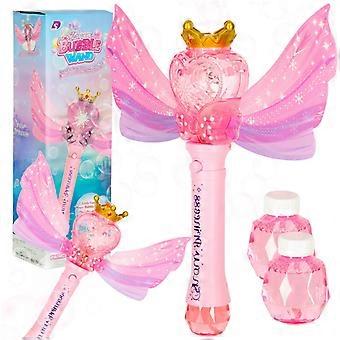 Princess wand soap bubble machine