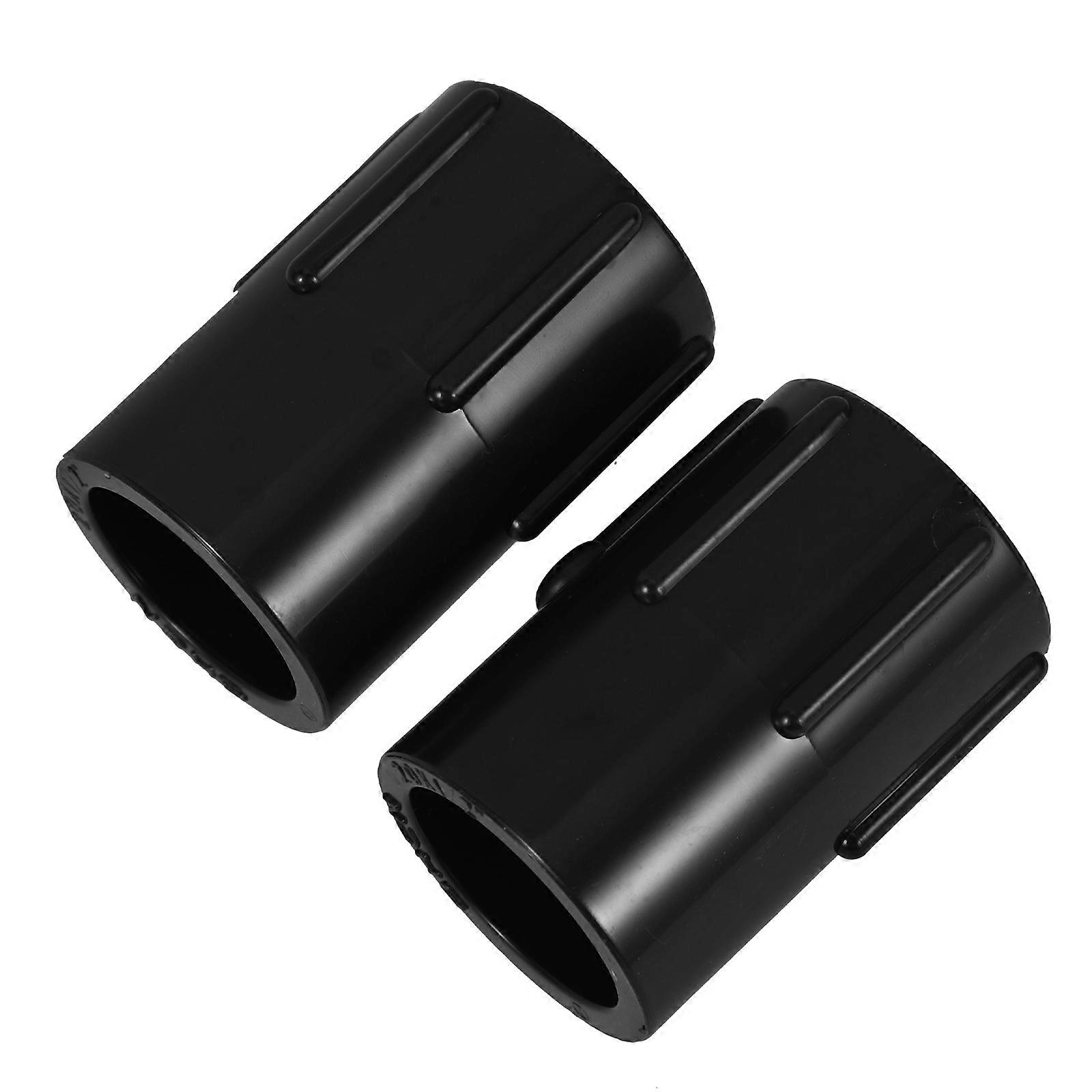 Durable PVC Female Threaded Pipe Adapter for Valve Fitting 2Pcs