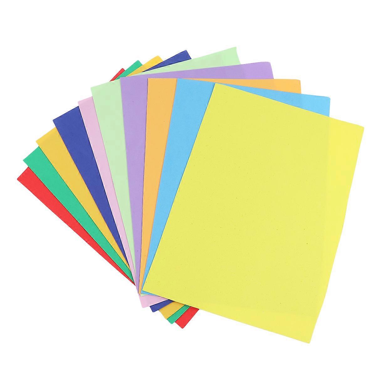 DIY Sheets Colorful Sponge Paper for Craft Projects 10Pcs Set