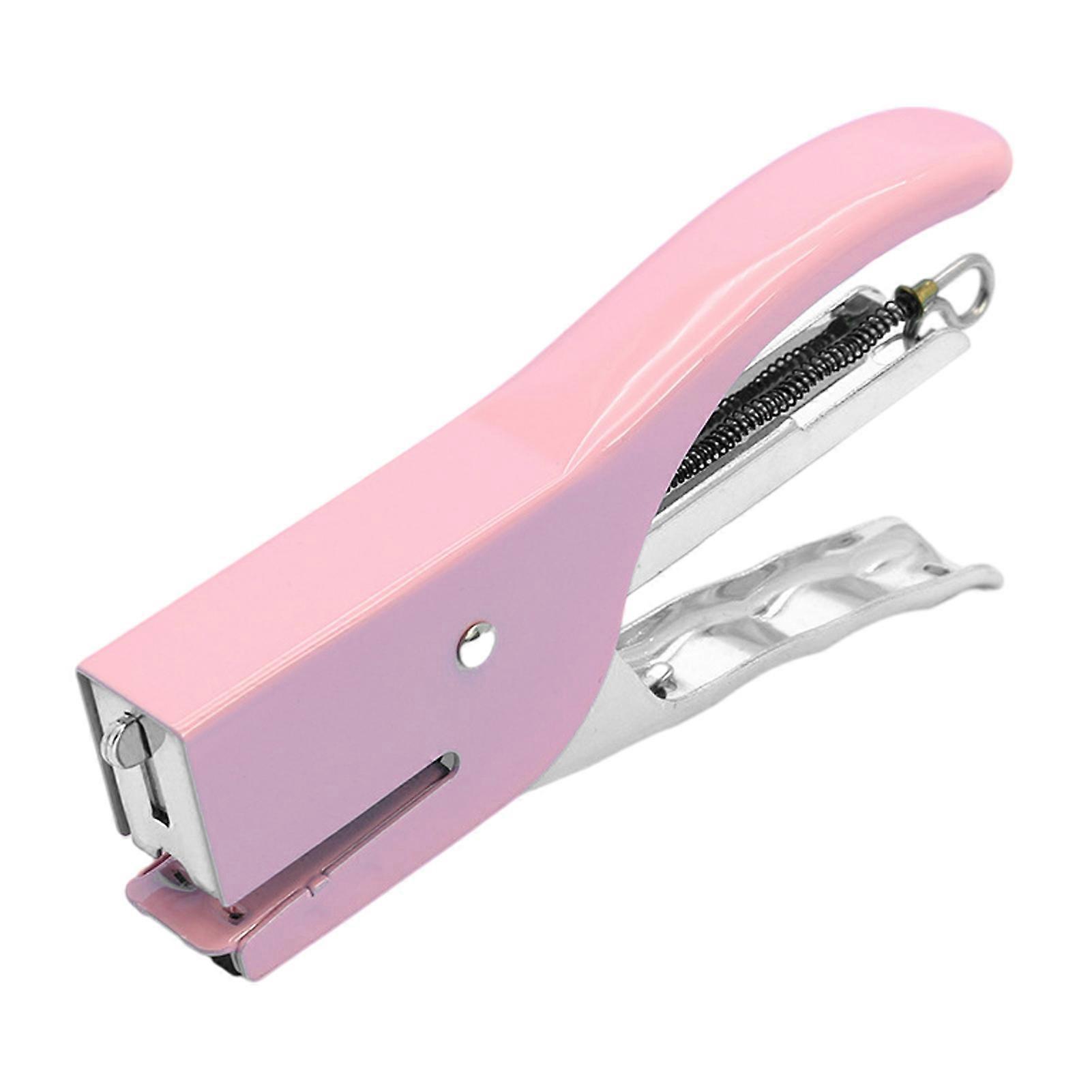 Macaron Color Mini Stapler - Compact Handheld Design - Document Organization