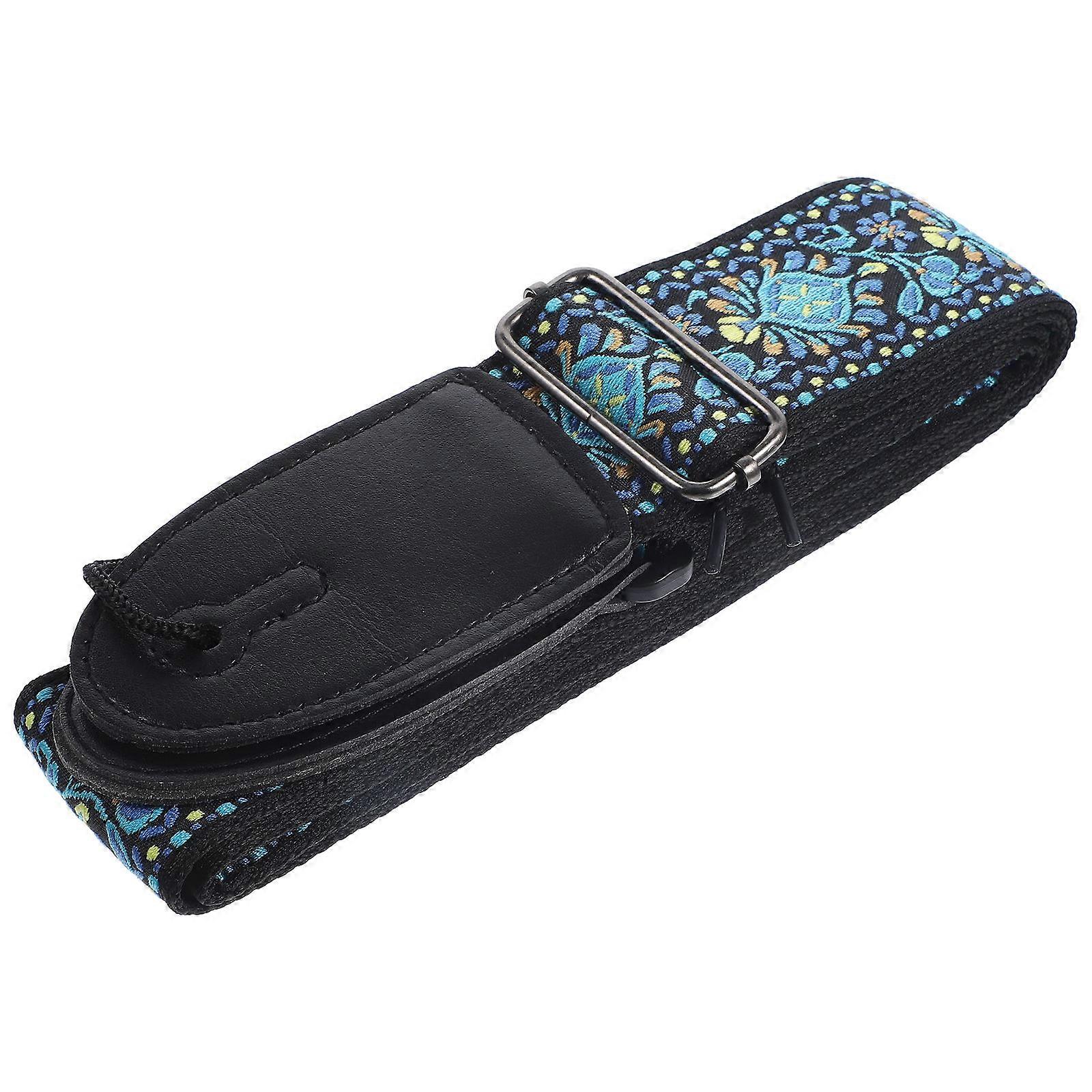 Etnisk Stil Gitarr Strap Classic Elgitarr Bälte Gitarr Strap Tillbehör