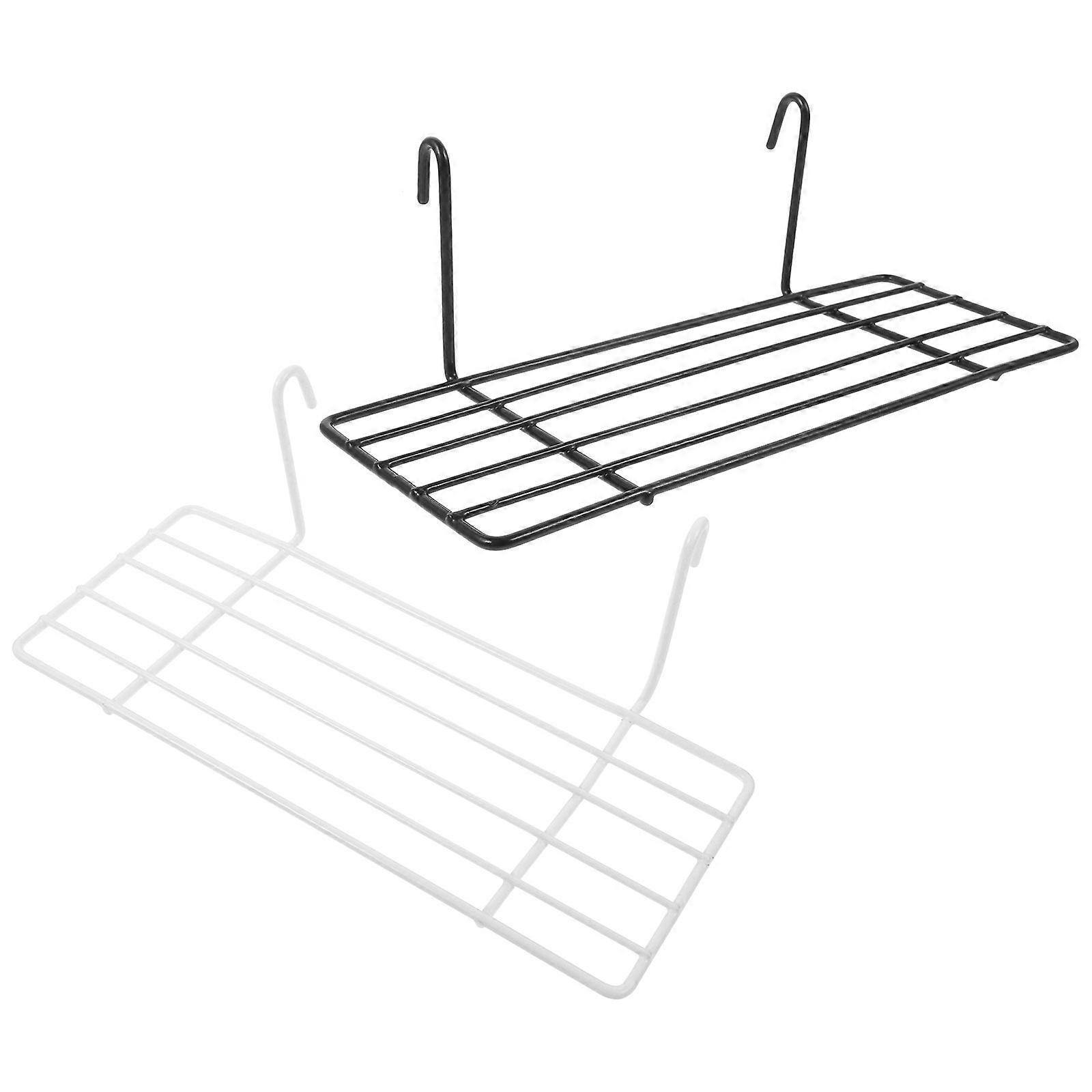 2Pcs Rectangular Parakeet Platform Interesting Parrot Platform Household Bird Platform Bird Supply