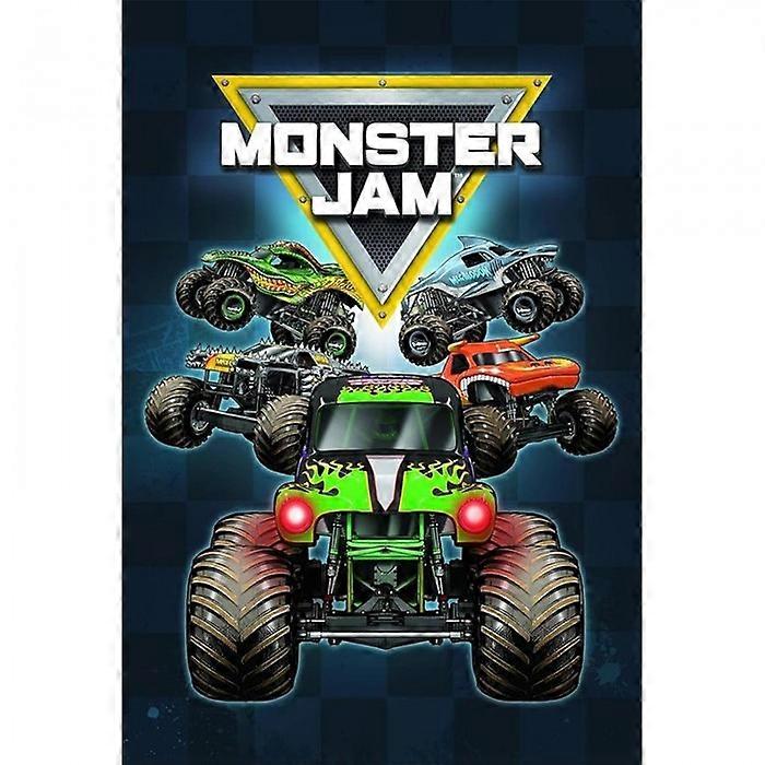 Monster Jam Fleece Blanket
