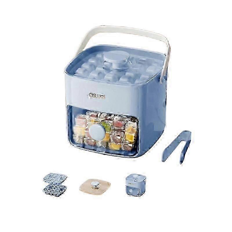 Portable Ice Maker 48-cube Countertop Machine W/ One-click Release