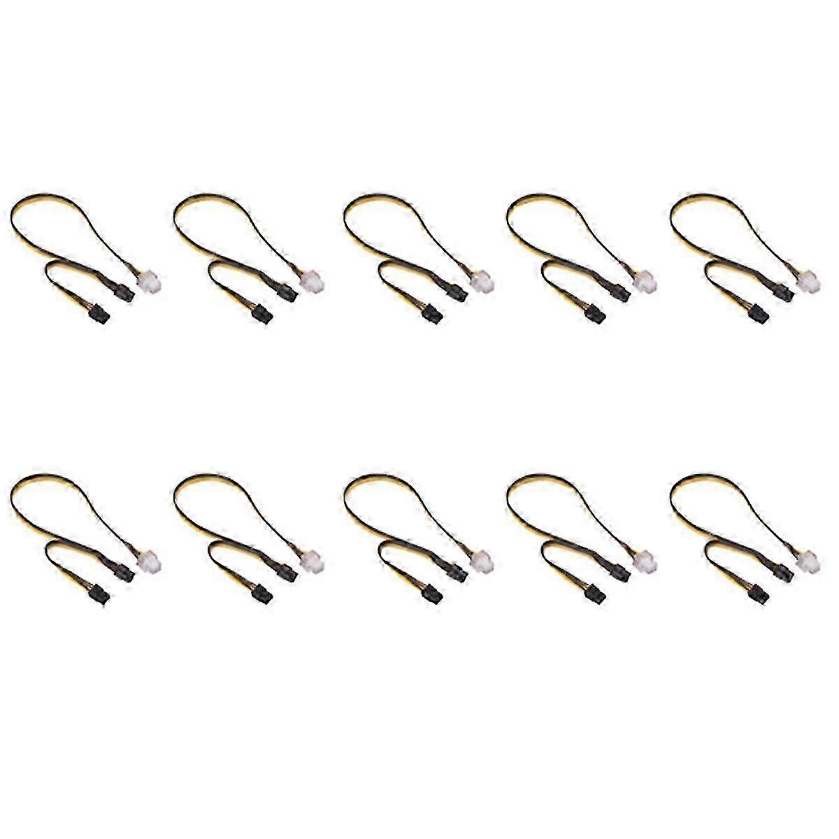 10pcs 6pin Graphics Card Cable Graphics Card Module Cable