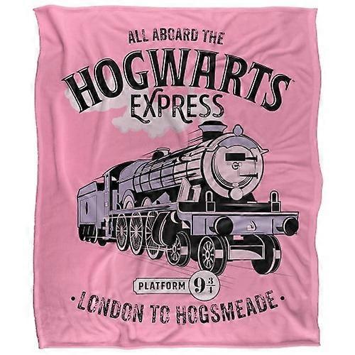 Harry Potter All Aboard The Hogwarts Express Blanket