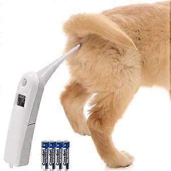 Termometro per animali domestici con rilevamento accurato della febbre, monitor della temperatura animale, termometro veterinario digitale a lettura rapida per cani, gatti, cavalli, maiali, conigli, criceti