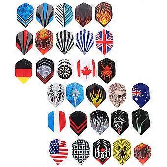 Creative Dart Wings 90Pcs Set for Game Use with Replaceable Flights
