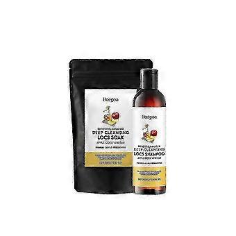 1pc Essential Kit, Apple Cider Vinegar Deep Cleansing Shampoo + Clarifying Soak for Dreadlocks Locs Sisterlocks_jg