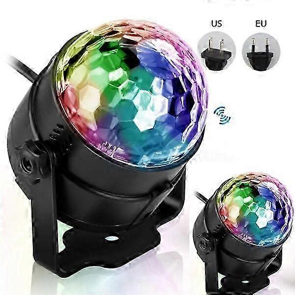 LED Stage Light with Music Rhythm Sensing Mini Portable Magic Effect Light
