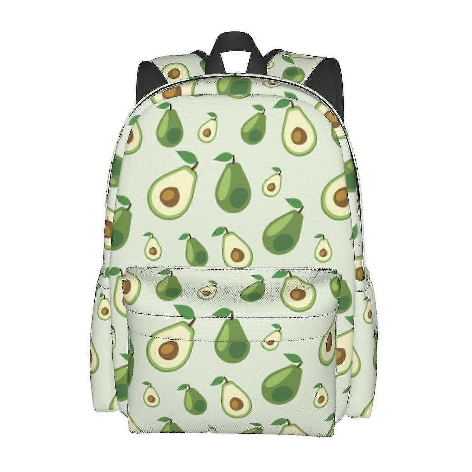 Cute Avocado Pattern Backpack,large Capacity Travel Backpack,laptop Backpack,water Resistant Backpac