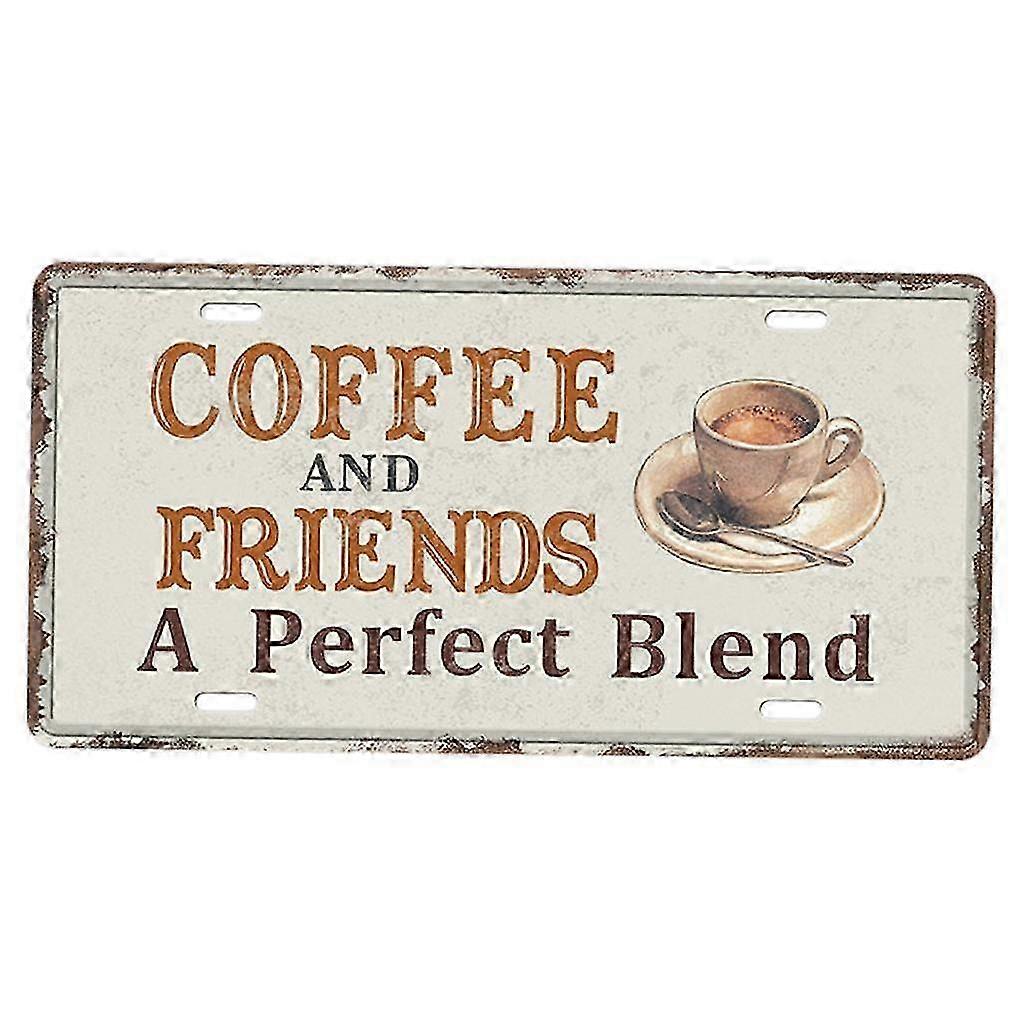 Non-Glare Rustic Metal Wall Plaque