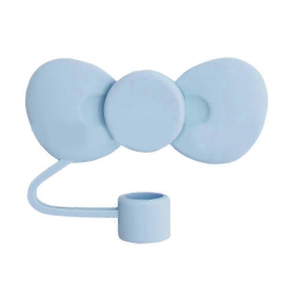 Bow Tie Shaped Silicone Straw Cap