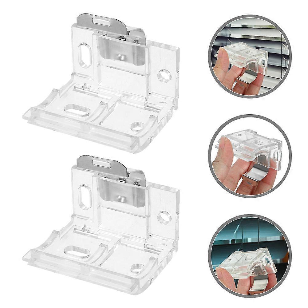 Roller Blind Brackets Side Fitting Accessories for Window Blinds Repair 6Pcs