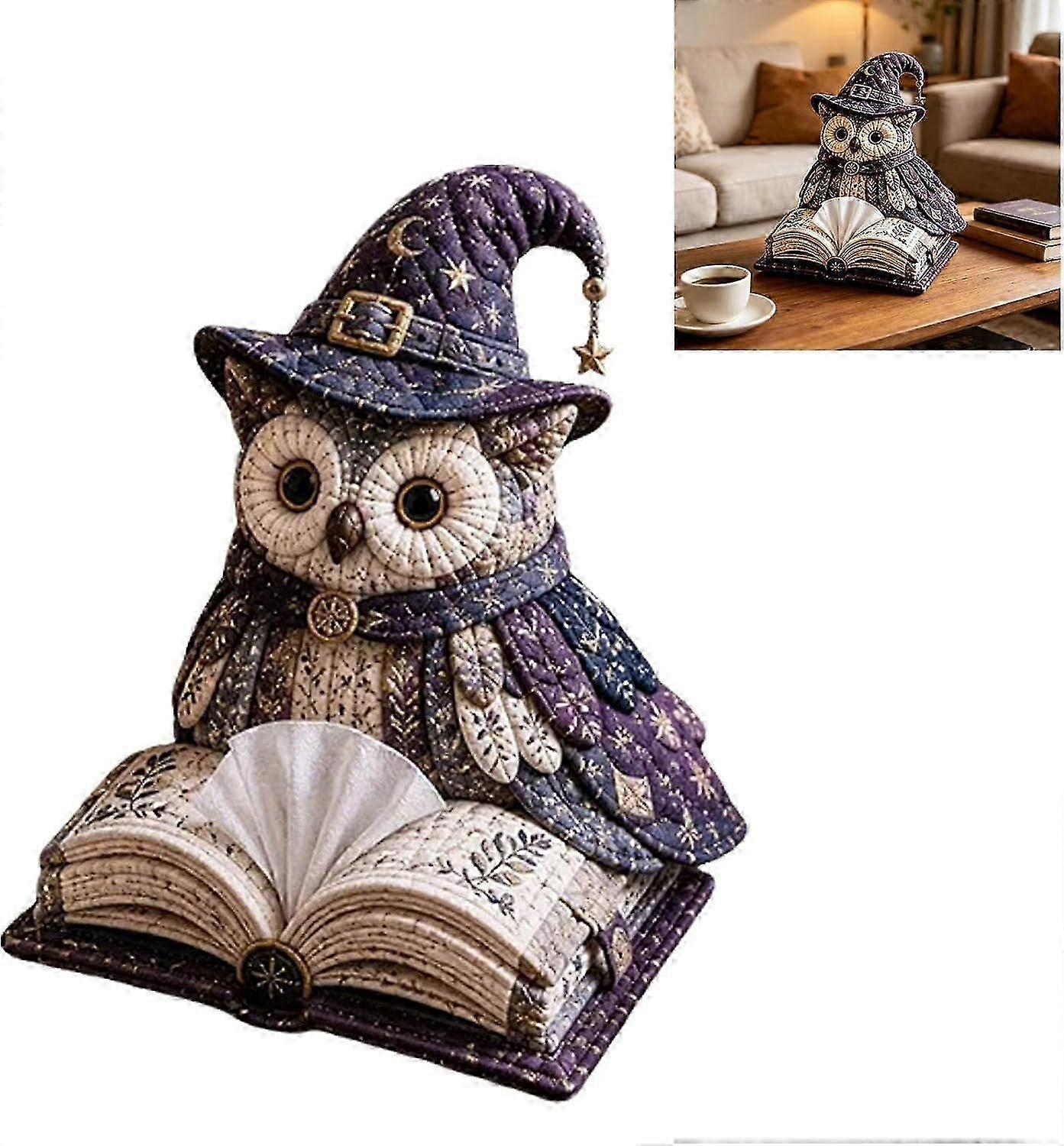 Whimsical Quilted Owl Sewing Kit