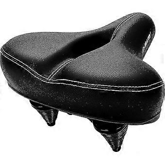 Meest comfortabele fietszadel - C30 oversized extra breed hometrainerzadel, zacht schuim gewatteerd, universele pasvorm voor op de weg, spin, stationair, monteren