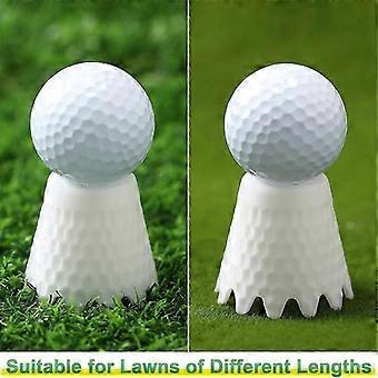 Golf Tees 1/4 to 2 Inch Height, ABS Plastic, Stable Wave Base, Compatible with Simulator and Driving Range