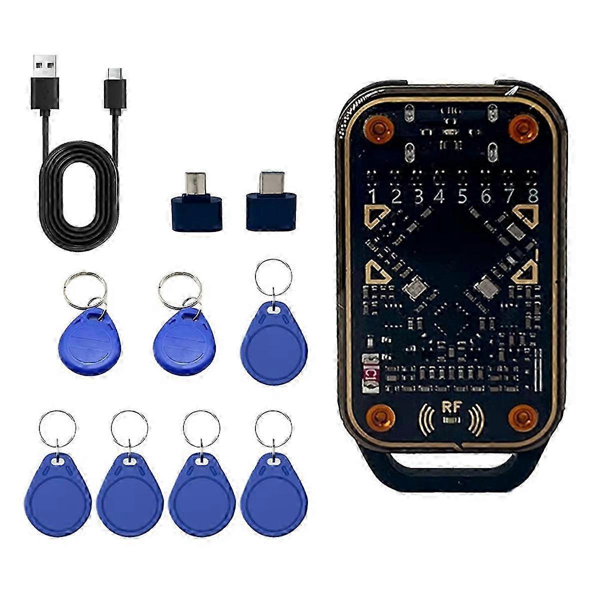 Portable Dual-Frequency RFID Emulator